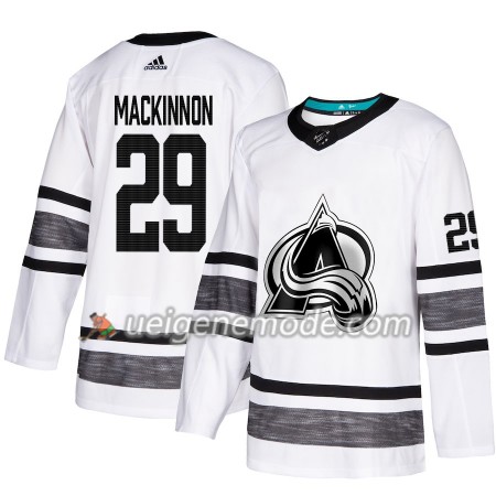 Herren Eishockey Colorado Avalanche Trikot Nathan MacKinnon 29 2019 All-Star Adidas Weiß Authentic